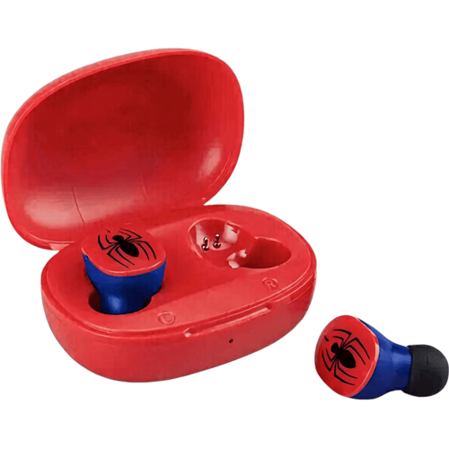 Spiderman - draadloze oordopjes - met oplaadcase - touch control - lange speeltijd - TWS earbuds bluetooth