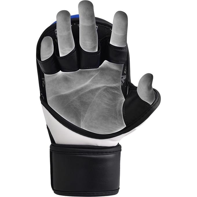 RDX Sports T6 Plus - MMA Handschoenen - Training - Sparring - Blauw - Maat XL