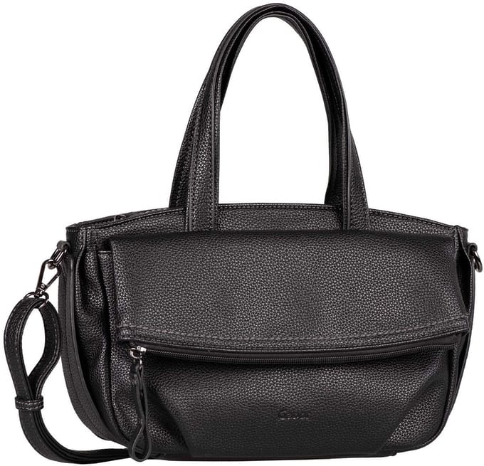Gabor schoudertas handtas Mabel Zip Shopper Black zwart
