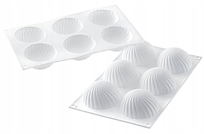 Silikomart PARFUM 110 siliconen bakvorm, 6 x 75mm
