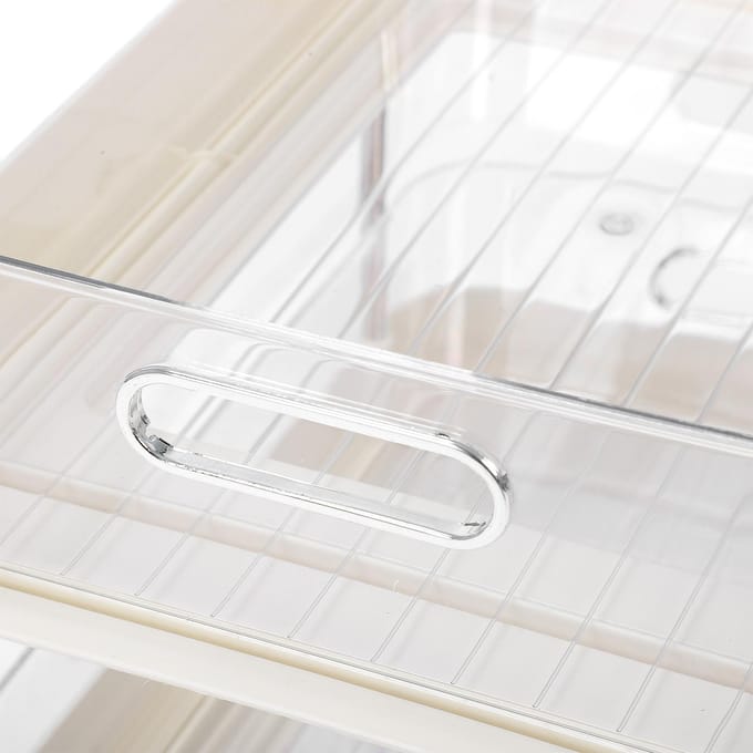 Opbergrek Organizer Multifunctioneel Cosmetica Snacks Display Opbergrek voor Keuken white