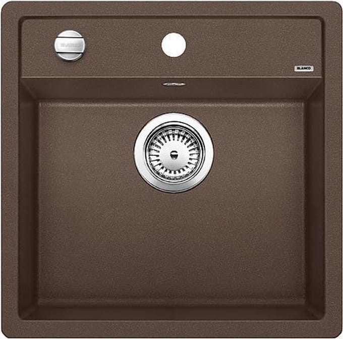 Spoelbak Blanco Dalago 5 vlakbouw cafe 518536. Draaiknopbediening.
