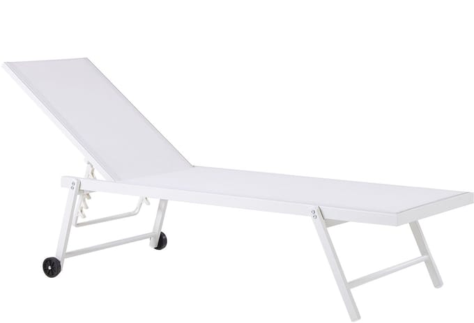 PORTOFINO - Strandstoel - Wit - Aluminium
