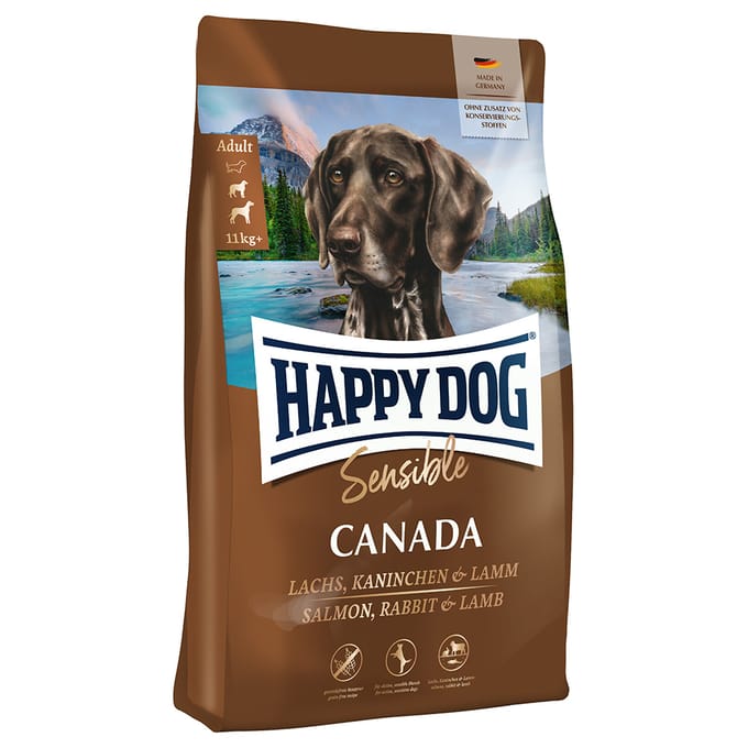 Happy Dog Supreme Sensible Canada - Zalm, Konijn & Lam - 11kg