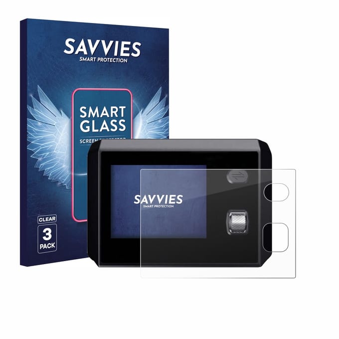 3 Stuks Savvies Screenprotector - geschikt voor SkyRC MC5000 - beschermfolie glas transparant