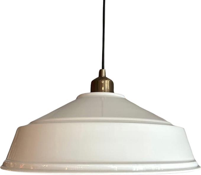 Bamyum Carmelo Hanglamp Industrieel Metaal Ø35 cm, Vintage Hanglamp, E27 Pendellamp