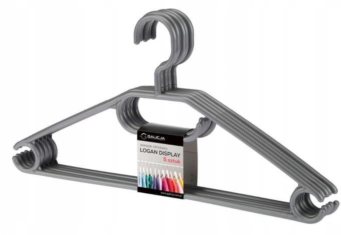 Galicja Logan - Draaibare Kledinghanger - Kunststof - 5 stuks