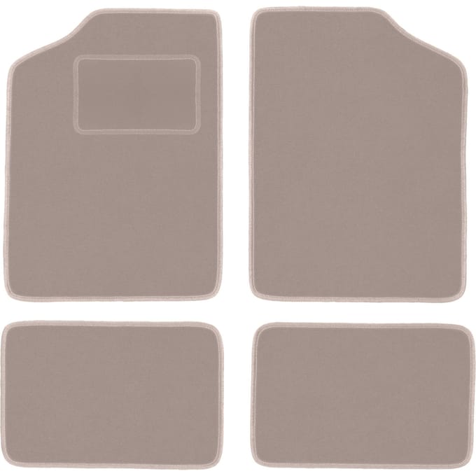 Beige veloursmatten voor: Renault 5 II hatchback (1986-1993)