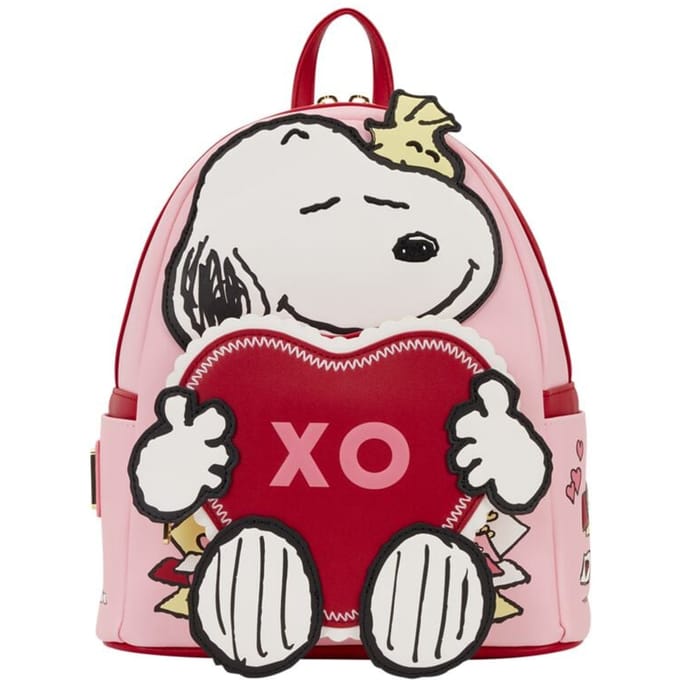 Peanuts Loungefly Mini Backpack Snoopy XO