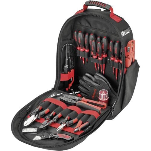Cimco Gereedschapsrugzak (gevuld) 24-delig Handwerker