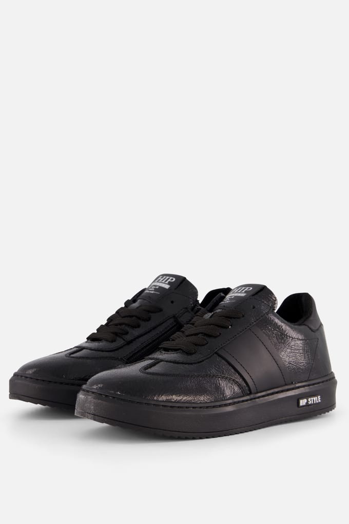 HIP HIP Metallic Sneakers zwart Lakleer