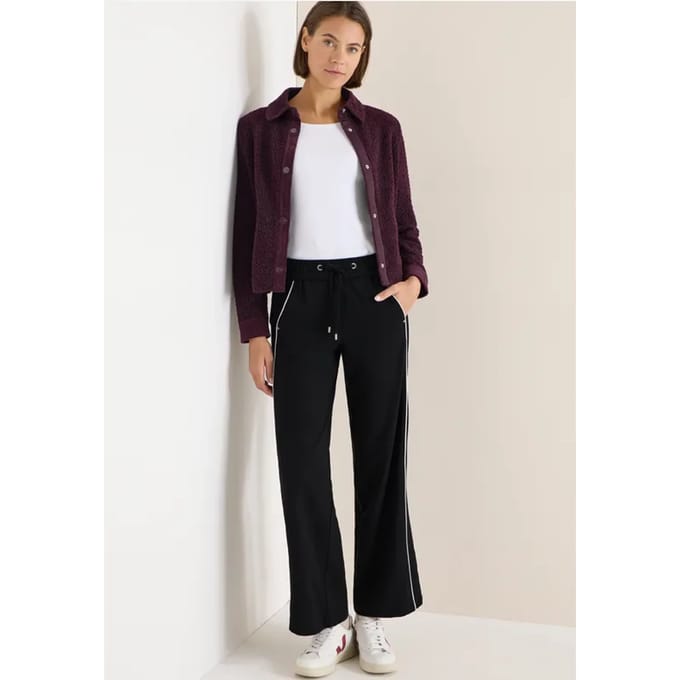 Wide Legs broek met tape