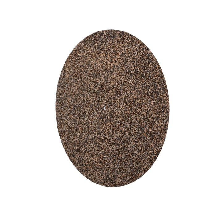 Tapis de protection antidérapant et antistatique pour disque vinyle 30 cm black