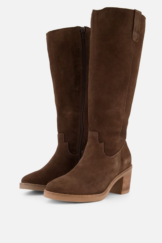 Cellini Hoge laarzen bruin Suede - Maat 38