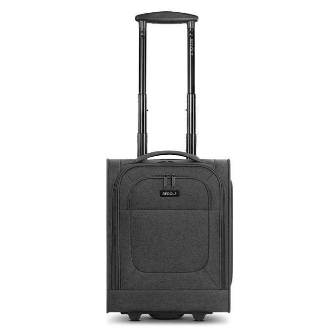 REDOLZ trolley Essentials 12 Underseater Black donkergrijs 43cm