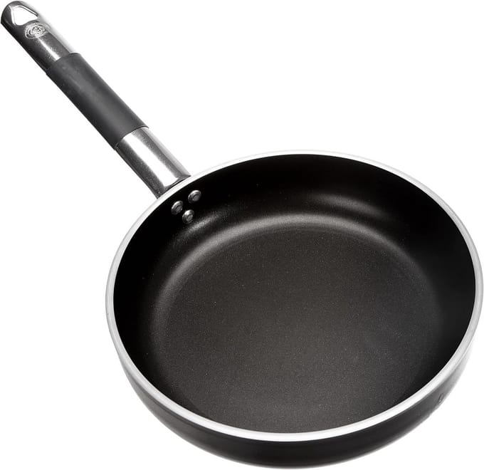 Aluminium Koekenpan met Inductiebodem 24 cm Zwart