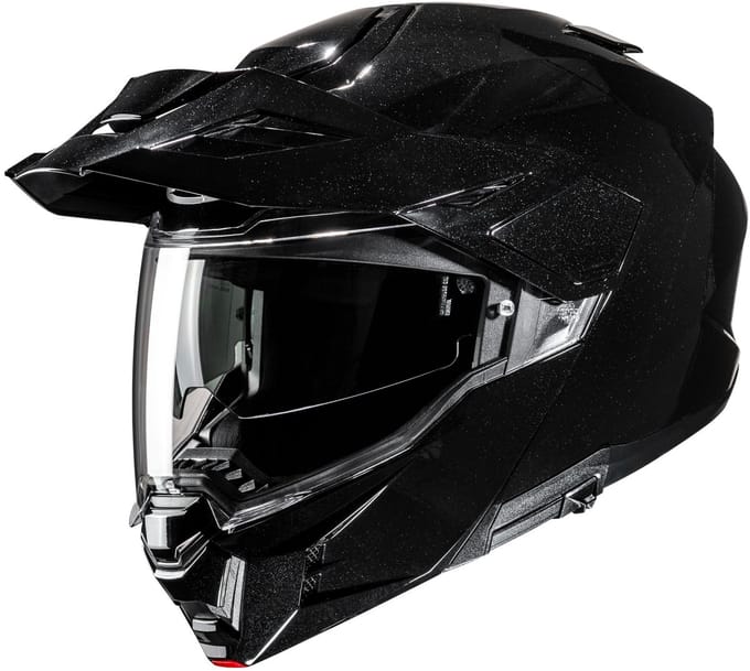 HJC i80 Solid Metal Zwart Adventure Motorhelm - Helm