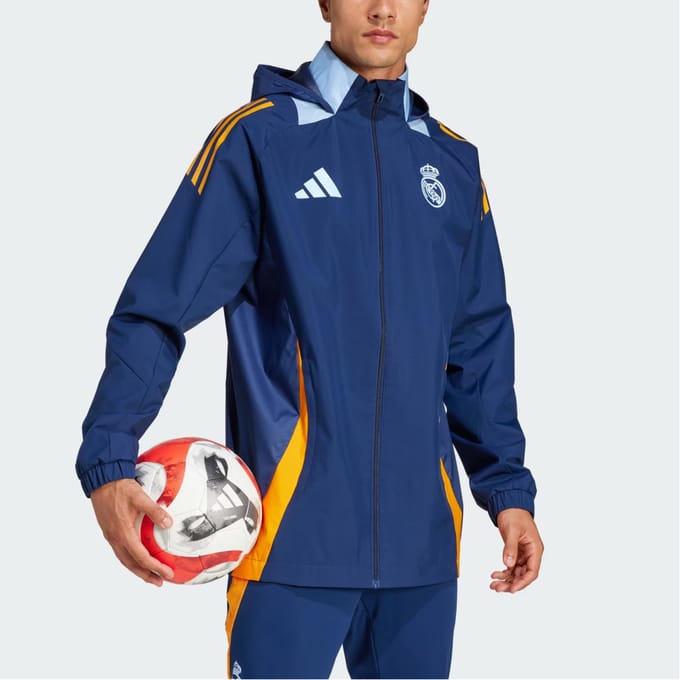 Waterdichte jas Real Madrid Tiro 2024/25 Competition
