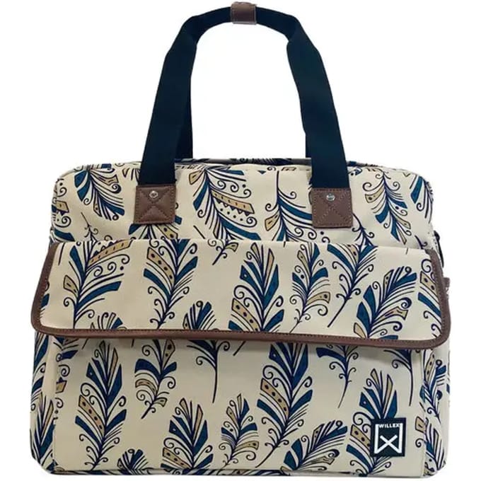 Willex Shopper Blue Feather met Schouderband