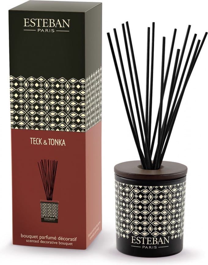 Esteban Classic Teck & Tonka Geurstokjes Decoratief 100ml