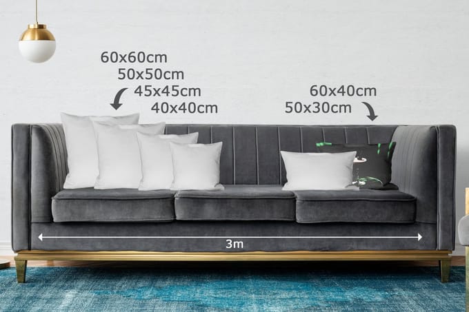 Sierkussens - Kussentjes Woonkamer - 60x40 cm - Kers - Cocktail - Rood - Marmer