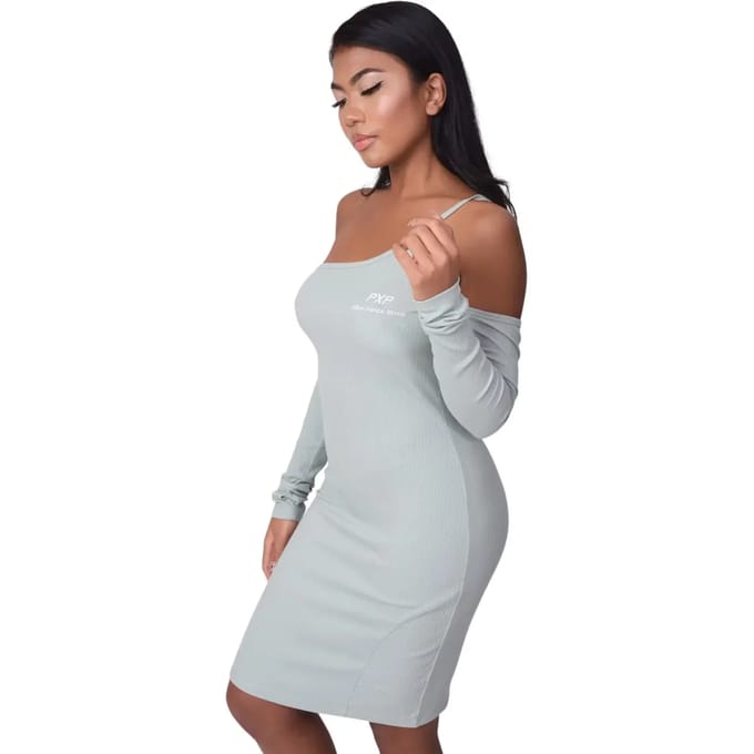 Off-the-shoulder jurk voor dames Project X Paris