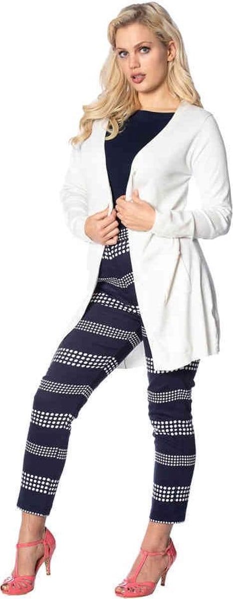 Dancing Days - KATIE Lange cardigan - L - Creme