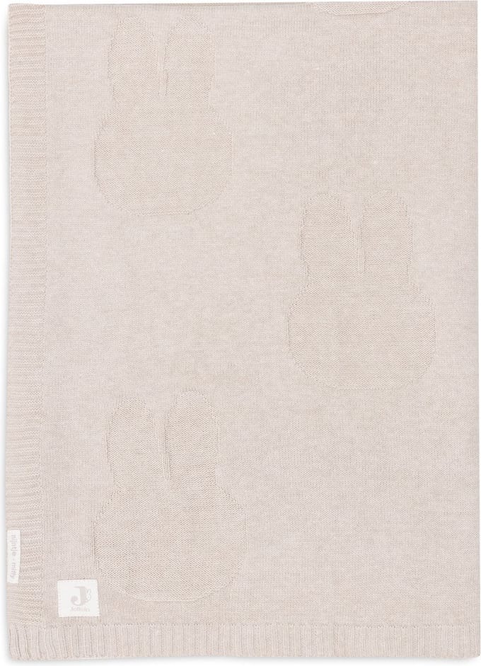 Jollein Deken Ledikant 100x150cm Miffy Nougat