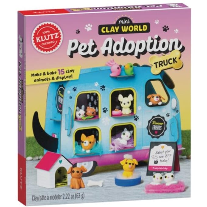 Mini Clay World Pet Adoption Truck - Klutz