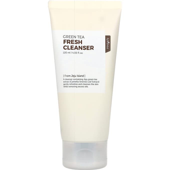 ISNTREE frisse gezichtsreiniger met groene thee 120 ml