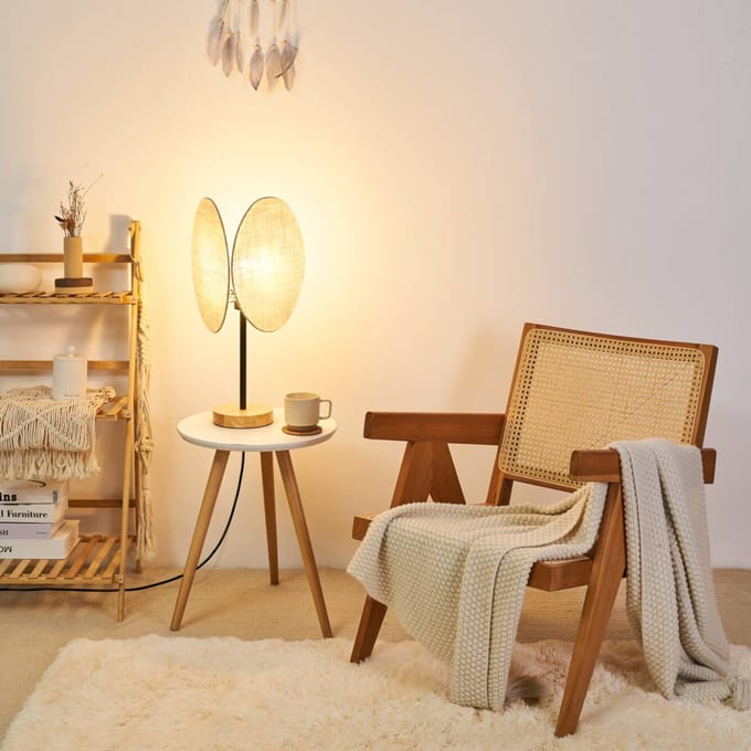 Paulmann Pauleen LED-tafellamp Boho Darling E27 max. 20W Beige