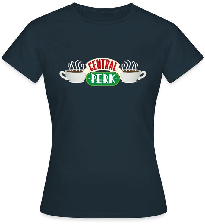 Friends Central Perk Logo T-Shirt Dames