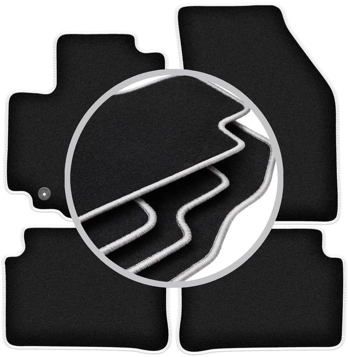 CARLUX-SILVER automatten voor: Suzuki Splash hatchback (2008-2014)