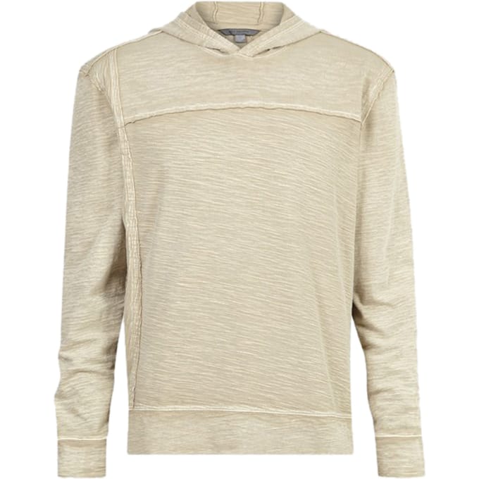 John Varvatos Everett Ls Hightwist Slub Ctn Patchwork Hemp Taglia: M | Felpe con cappuccio Outlet | Uomo