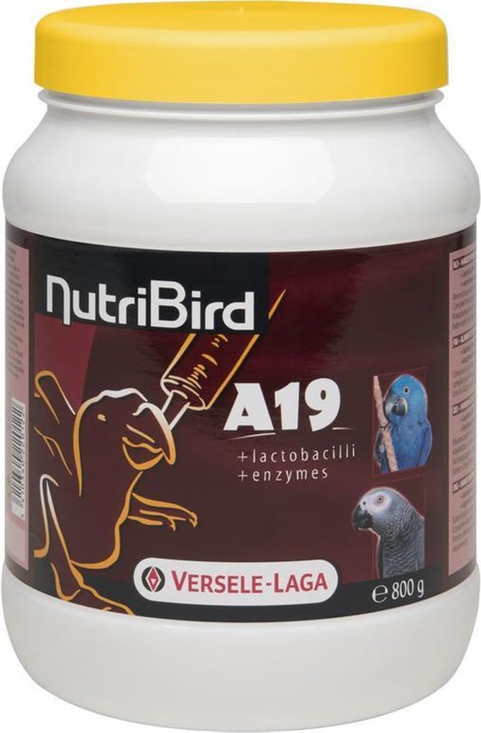 Nutribird A19 Papegaai - 800 gr - Vogelvoer - Papegaaienvoer