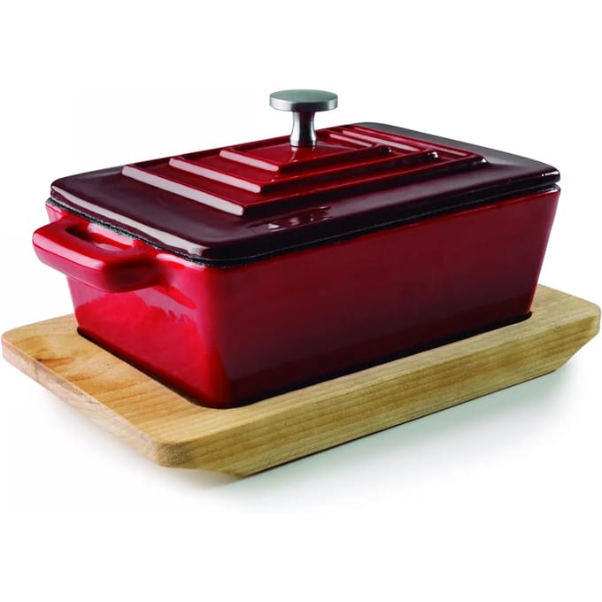 Braadpan met deksel Lacor Magma 13x9 cm