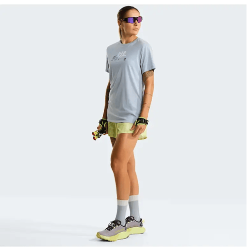 The North Face Bitmap Silhouette Shirt Dames (Maat - L, Kleur - Frost Grey)