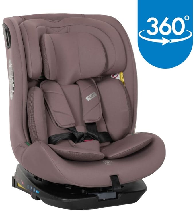 Lorelli Rodeo Dark Pink 40-150 cm 360° i-Size Autostoel