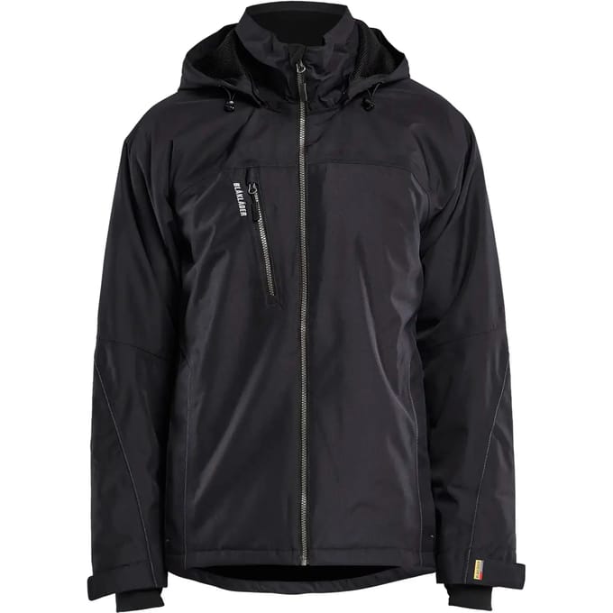 Lichtgewicht, gevoerd hardshell waterdicht jack Blaklader