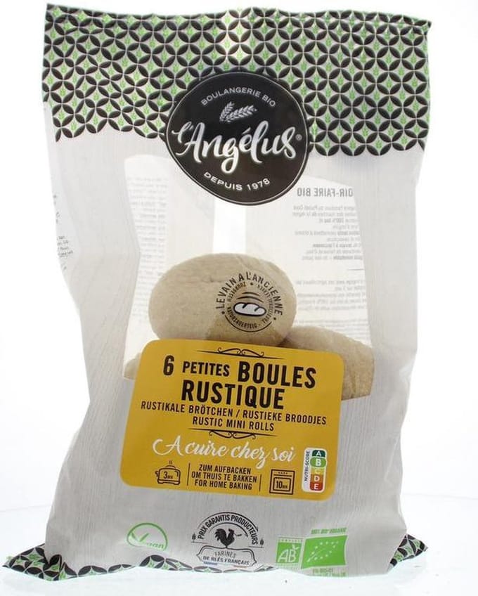 Langelus Mini boules rustique bio 6 Stuks