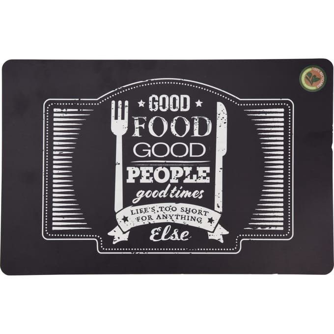 Placemat dubbelzijdig pp 420 x 2 mm