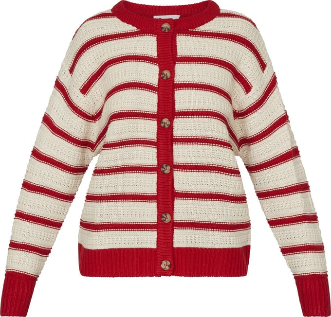 SISTERS POINT Homca-ca - Dames Vest - Bamboo/Ruby - Maat XS