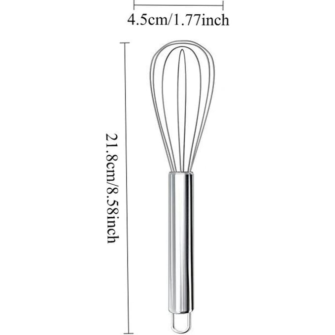 Handheld Ronde Handvat Eierklopper, Eimixer, Roomklopper, Huishoudelijk Bakgereedschap gray
