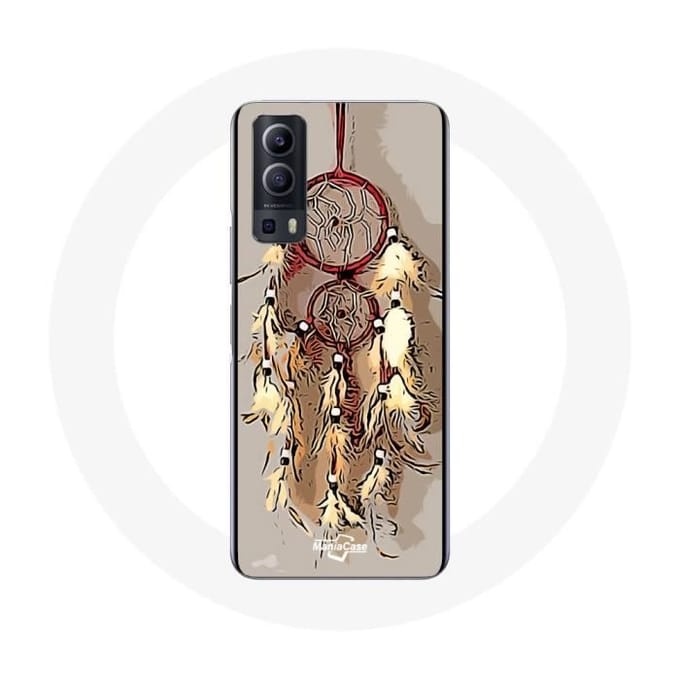 Coque - Vivo - Y72 - Attrape Rêve - Marron - Souple marron