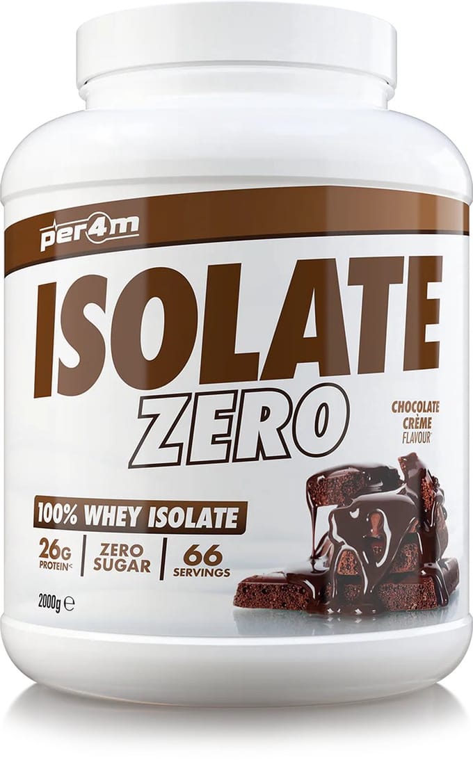 Per4m Whey Isolate Zero (2000g) Chocolate Creme - Eiwitten - Wei-eiwit isolaat