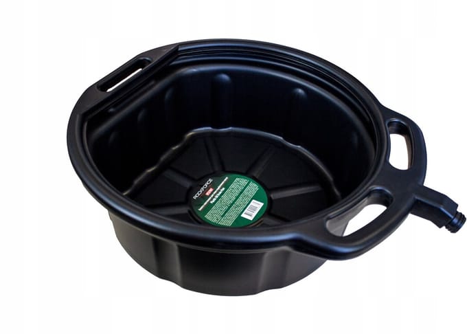 Rockforce RF-9T3704 - Olieaftapbak - 16 liter - Chemisch Bestendig - Kunststof