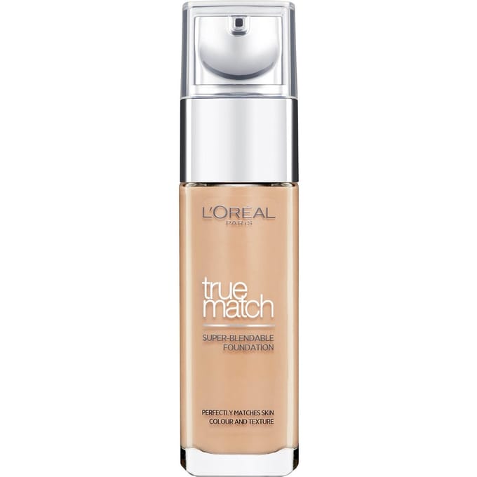 L’Oréal Paris True Match Foundation - 6,5D/W - Natuurlijk Dekkende Foundation met Hyaluronzuur en SPF 16 - 30ml - Vegan