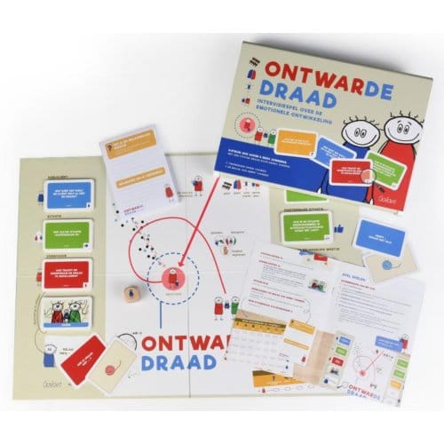 Ontwarde Draad. Intervisiespel - Clipbox En Spelbord - Edda Janssens