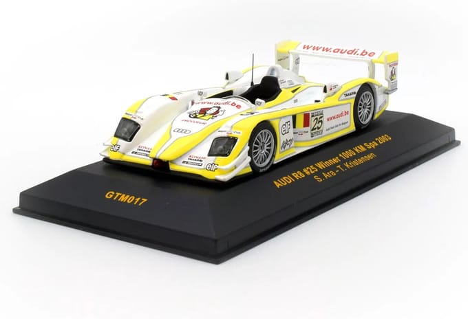 Audi R8 #25 Winner 1000 KM Spa 2003 - 1:43 - IXO Models