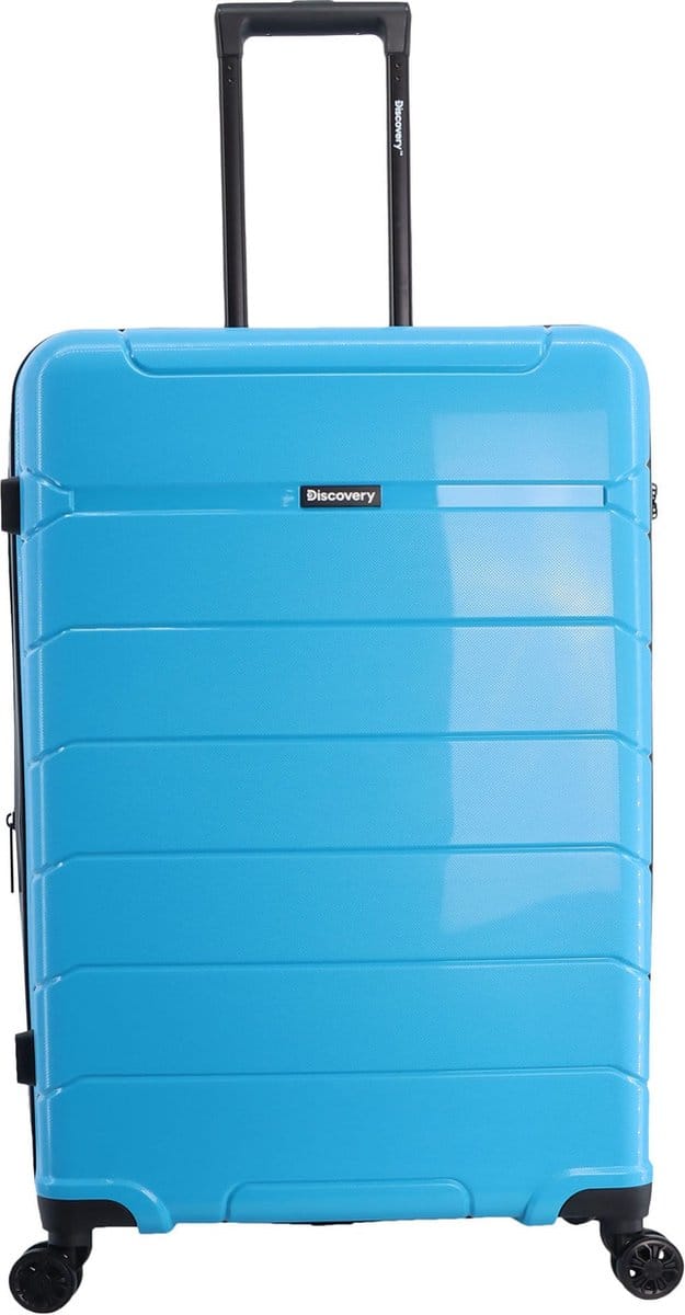 Discovery Skyward Harde Koffer / Trolley / Reiskoffer - 65 cm (Medium) - Blauw - Blauw / Medium